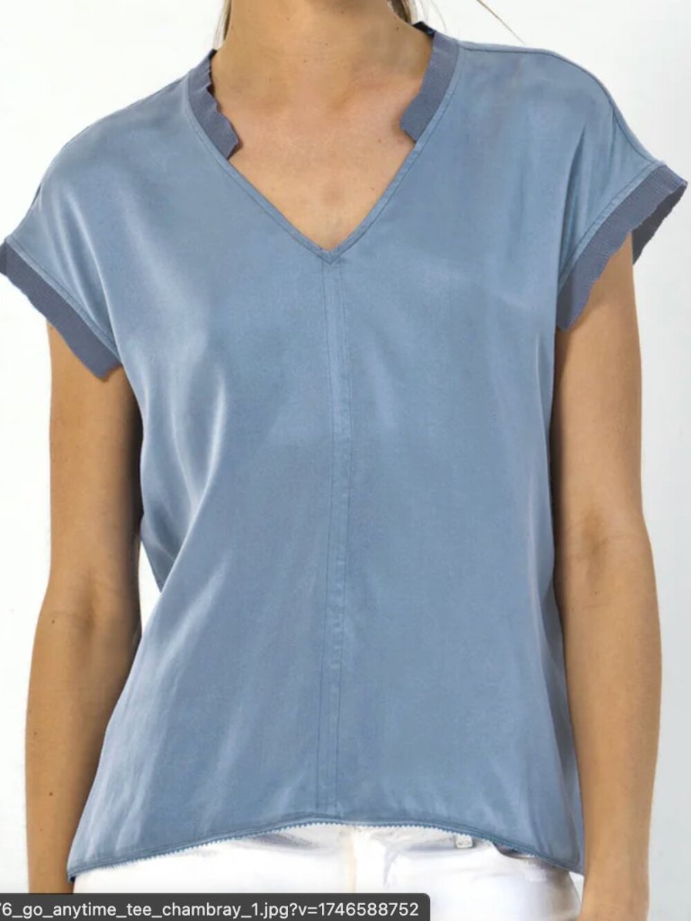 Go Silk Go Anytime Tee - XS